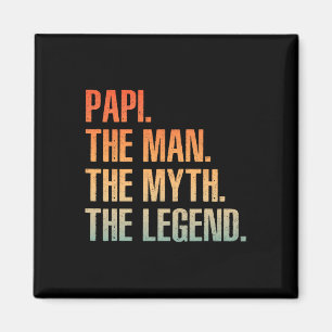 Papi voor mannen papa opa Man mythe legende vaders Magneet