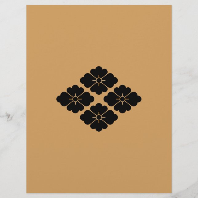 PAPIER 四つ花菱 (Devant)