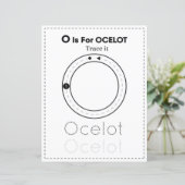 Papier 10 Learn To Spell Letter O Teacher Home Schooling (Debout devant)