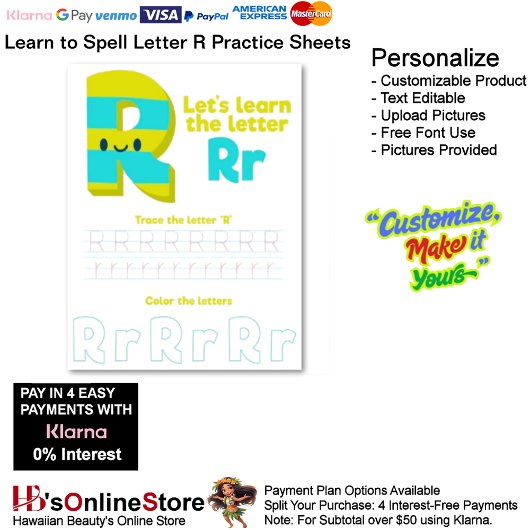 Papier 10 Learn To Spell Letter R Teacher Home Schooling