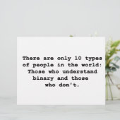 Papier 10 Types de personnes (Debout devant)