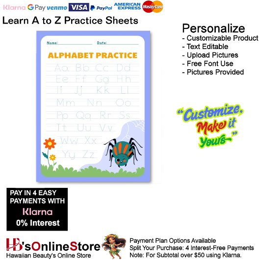 Papier 16 Learn To Spell A to Z Teacher Home Schooling