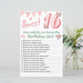 Papier 16e anniversaire Comme vous connaissez bien l'anni (Debout devant)