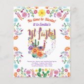 Papier 1er anniversaire de fête pour une fille Folkart BU (Devant)