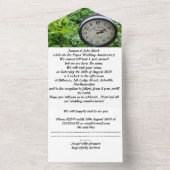 papier 1er anniversaire mariage invitation (À l'intérieur)