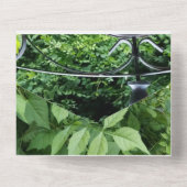 papier 1er anniversaire mariage invitation (Verso)