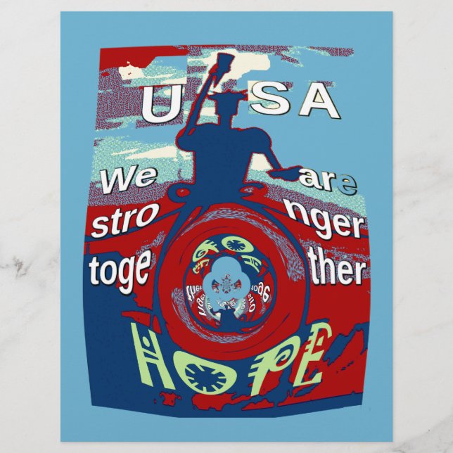 Papier 2016 États-Unis ont un jour de Nice Hillary Strong (Devant)