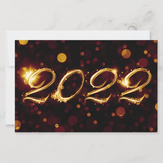 Papier 2022 (feux de bokeh) (Devant)