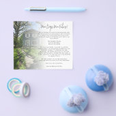 PAPIER 2 Aangepaste foto's Home Nieuw adres Flyer (Enkel)