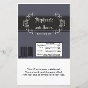 Papier 2 Hershey's Large Bar Wrapper Black Cravate Affair