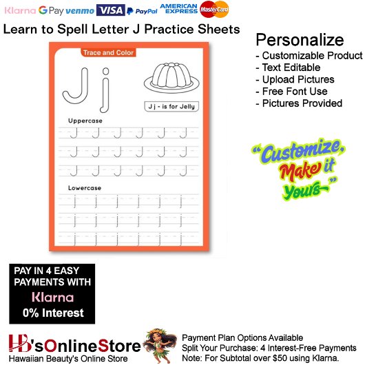 Papier 2 Learn To Spell Letter J Teacher Home Schooling