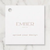 Papier 2x2 CadeauLabel - Upload uw ontwerp Bedankjes Labels (Voorkant)