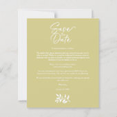Papier 3 Photos Budget Gold Effet Fancy Branches Mariage (Dos)