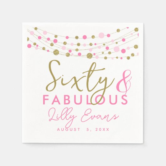 Papier 40e partie décoration de serviette en papier, part (Devant)