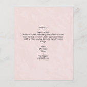 Papier 4 juillet BABY SHOWER INVITATION Firecracker Giraf (Dos)