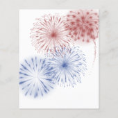 Papier 4 juillet prédictions et conseils pour bébé (Dos)