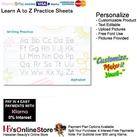 Papier 4 Learn To Spell A to Z Teacher Home Schooling
