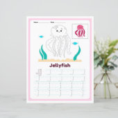 Papier 4 Learn To Spell Letter J Teacher Home Schooling (Debout devant)