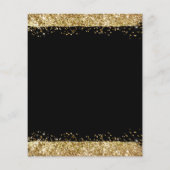 Papier 50e anniversaire Enregistrer la date Invitation bu (Dos)