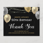 Papier 50e anniversaire Merci (Devant)