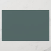 Papier 5.5x8.5 LINEN Eucalyptus Enregistrer La Date (Dos)