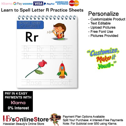 Papier 6 Learn To Spell Letter R Teacher Home Schooling