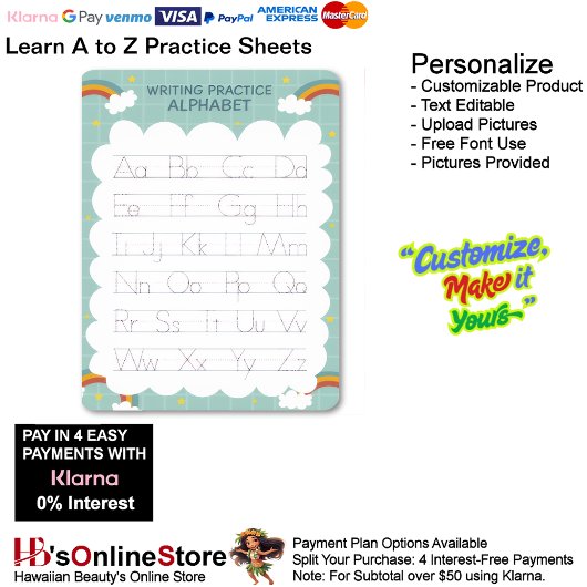 Papier 7 Learn To Spell A to Z Teacher Home Schooling