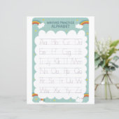 Papier 7 Learn To Spell A to Z Teacher Home Schooling (Debout devant)