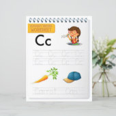 Papier 7 Learn To Spell Letter C Teacher Home Schooling (Debout devant)