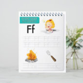 Papier 7 Learn To Spell Letter F Teacher Home Schooling (Debout devant)