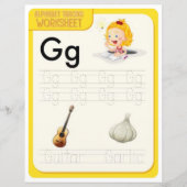 Papier 7 Learn To Spell Letter G Teacher Home Schooling (Devant)