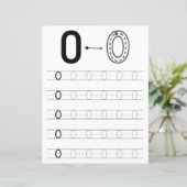 Papier 7 Learn To Spell Letter O Teacher Home Schooling (Debout devant)