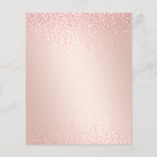 Papier 7E année Budget Anniversaire Parties scintillant R (Dos)