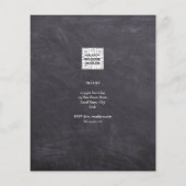 Papier 7E Anniversaire Photo Collage Invitation Garçon fi (Dos)