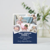 Papier 7E Anniversaire Photo Collage Invitation Garçon fi (Debout devant)