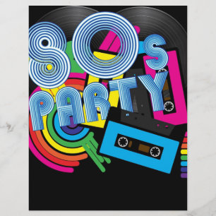 Papier 80 Retro Party