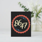 Papier 86 47 Anti Trump drôle (Debout devant)