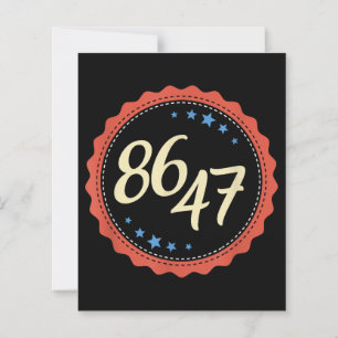 Papier 86 47 Anti Trump drôle