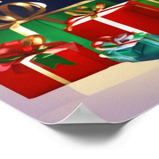 Papier à affiche de Noël (Coin)