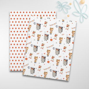 Papier à Anniversaire de enfant amusant Motif