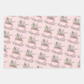 Papier à Baby shower à envelopper pour la tasse de (Devant 2)