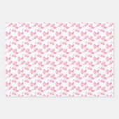 Papier à Baby shower de fille série de 3 (Devant 3)