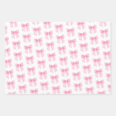 Papier à Baby shower pour fille à cabot rose (Devant 2)