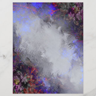 Papier à cadres de trame Gris et Lavande