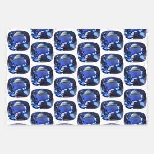 Papier à capuchon bleu Sapphire