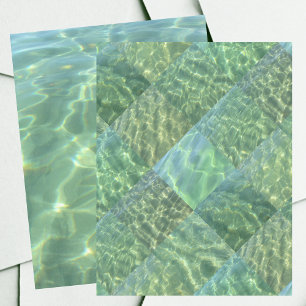 Papier à écailles Aquamaram Seafoam