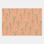 Papier à écorce poêlé doux série de 3 (Devant 2)