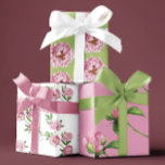 Papier à écouvillonnage de pivoine Feuille plate E<br><div class="desc">Célébrez n'importe quelle occasion spéciale avec ce beau papier d'emballage pivoine!</div>
