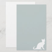 Papier à en-tête de papeterie pour chat (Devant / Derrière)
