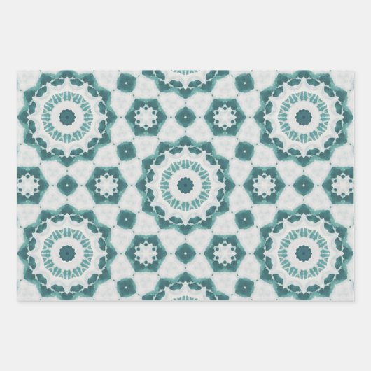 Papier à enveloppement à thème océanique Feuille p (Devant 3)